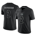 Davalo C.Bengals #2 Evan McPherson Player Black Reflective Limited Game Stitched Jerseys