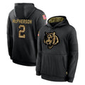 Davalo C.Bengals #2 Evan McPherson Player Black Salute to Service Pullover Hoodies Limited Stitched Jerseys