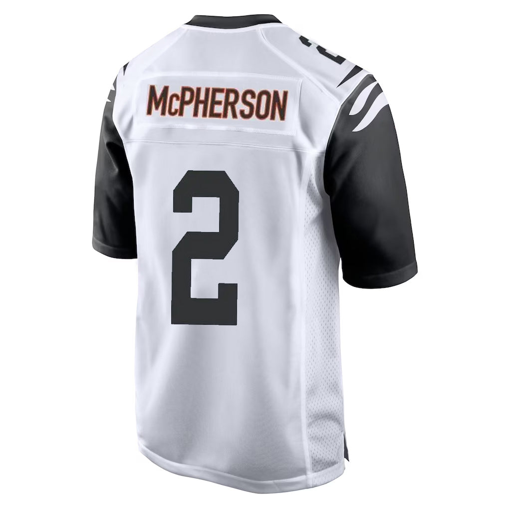 Davalo C.Bengals #2 Evan McPherson Player White Alternate Home Game Stitched Jerseys