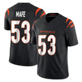 Davalo C.Bengals #53 Boye Mafe Player Black Vapor F.U.S.E. Limited Home Game Stitched Jerseys