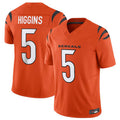 DavaloC.Bengals #5 Tee Higgins Orange Vapor Untouchable Limited Jersey American Stitched  Jerseys