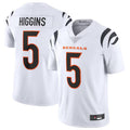 Davalo C.Bengals #5 Tee Higgins White Vapor Untouchable Limited Jersey American Stitched Jerseys