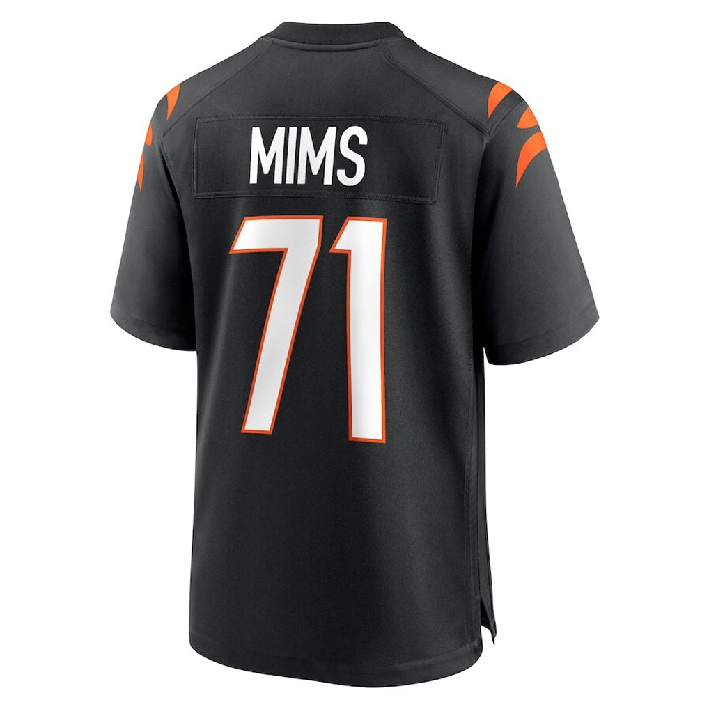 Davalo C.Bengals #71 Amarius Mims Player Black Home Game Stitched Jerseys