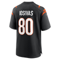Davalo C.Bengals #80 Andrei Iosivas Black Team Game Stitched Jerseys
