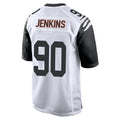 Davalo C.Bengals #90 Kris Jenkins Jr Player White Alternate Home Game Stitched Jerseys