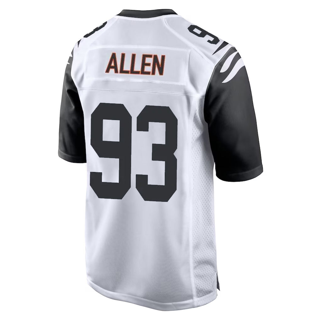 Davalo C.Bengals #93 Jonathan Allen Player White Alternate Home Game Stitched Jerseys