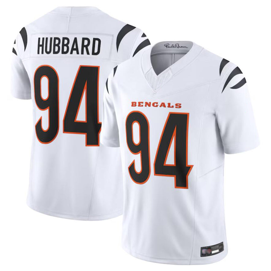 Davalo C.Bengals #94 Sam Hubbard Player White Vapor F.U.S.E. Limited Stitched Jerseys