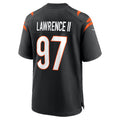 Davalo C.Bengals #97 Dexter Lawrence II Black Game Stitched Jerseys