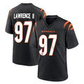 Davalo C.Bengals #97 Dexter Lawrence II Player Black Home Game Stitched Jerseys