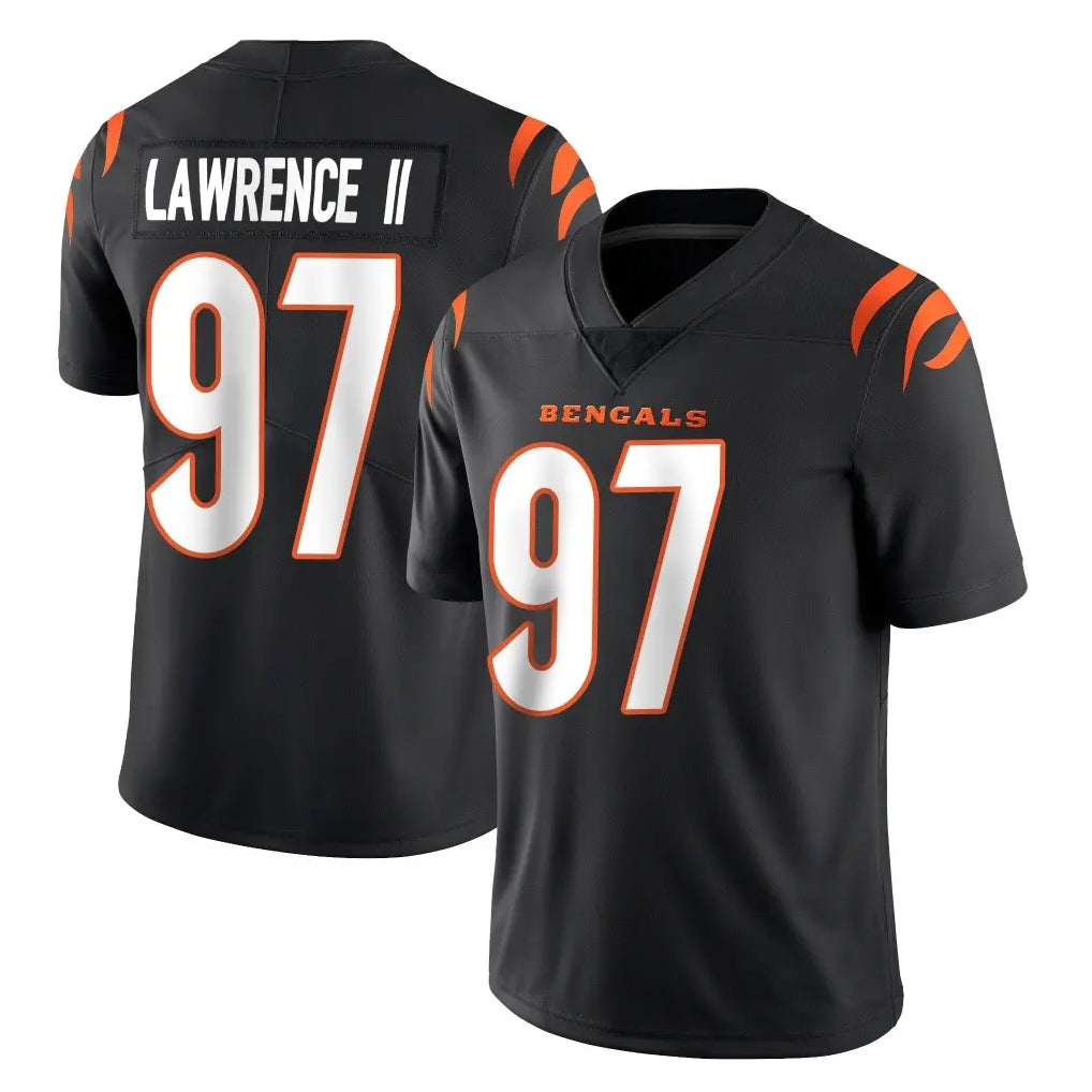 Davalo C.Bengals #97 Dexter Lawrence II Player Black Vapor Untouchable Limited Home Game Stitched Jerseys