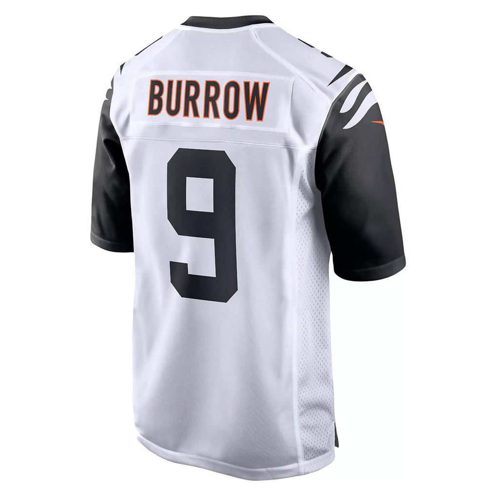 Davalo C.Bengals #9 Joe Burrow Player White Alternate Home Game Stitched Jerseys