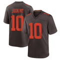 Davalo C.Browns #10 Quinshon Judkins Player Brown Alternate Home Game Stitched Jerseys