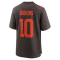 Davalo C.Browns #10 Quinshon Judkins Player Brown Game Stitched Jerseys