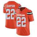 Davalo C.Browns #22 Dylan Sampson Player Orange Alternate Vapor Untouchable Limited Home Game Stitched Jerseys