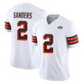 Davalo C.Browns #2 Shedeur Sanders Player White Limited Vapor F.U.S.E. Alternate Game Stitched Jerseys
