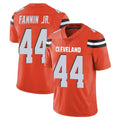 Davalo C.Browns #44 Harold Fannin Jr. Player Orange Alternate Vapor Untouchable Limited Home Game Stitched Jerseys
