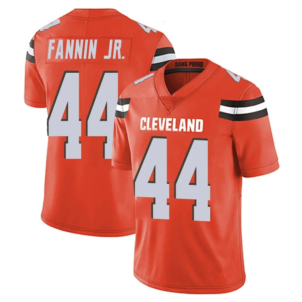 Davalo C.Browns #44 Harold Fannin Jr. Player Orange Alternate Vapor Untouchable Limited Home Game Stitched Jerseys