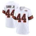 Davalo C.Browns #44 Harold Fannin Jr. Player White Alternate Home Game Stitched Jerseys