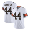 Davalo C.Browns #44 Harold Fannin Jr. Player White Vapor Untouchable Limited Home Game Stitched Jerseys
