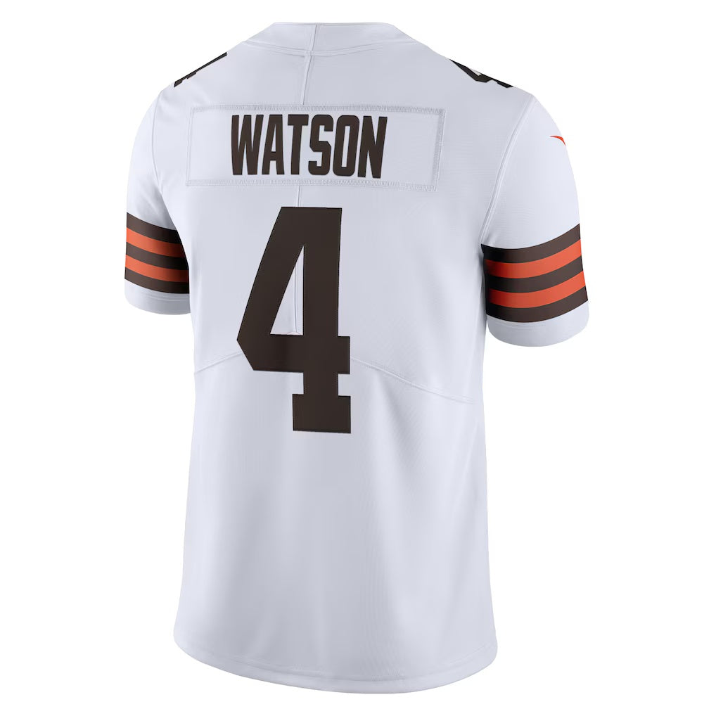 Davalo C.Browns #4 Deshaun Watson White 2020 Vapor Limited Stitched Jerseys