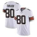 Davalo C.Browns #80 Jamari Thrash Player White Vapor Untouchable Limited Home Game Stitched Jerseys