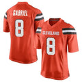 Davalo C.Browns #8 Dillon Gabriel Player Orange Game Stitched Jerseys