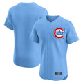 Davalo C.Cubs Light Blue Limited Elite Home Game Blank Player Stitched Jerseys
