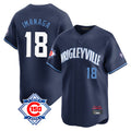 Davalo C.Cubs #18 Shota Imanaga Player Navy City Connect 150th Anniversary Limited Home Stitched Jerseys