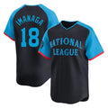 Davalo C.Cubs #18 Shota Imanaga Player Navy National League All-Star Limited Home Stitched Jerseys