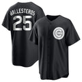 Davalo C.Cubs #25 Mois¡§|s Ballesteros Player Black Game Stitched Jerseys