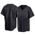Davalo C.Cubs #25 Mois¡§|s Ballesteros Player Black T-shirt Home Game Stitched Jerseys