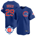 Davalo C.Cubs #29 Michael Busch Player Royal 150th Anniversary Limited Home Stitched Jerseys