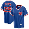 Davalo C.Cubs #29 Michael Busch Player Royal T-shirt Cooperstown Collection Limited Stitched Jerseys