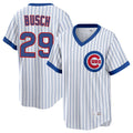 Davalo C.Cubs #29 Michael Busch Player White T-shirt Cooperstown Collection Limited Stitched Jerseys