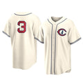 Davalo C.Cubs #3 Alex Bregman Cream Field of Dreams Home Game Stitched Jerseys
