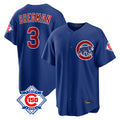 Davalo C.Cubs #3 Alex Bregman Royal 150th Anniversary Home Game Stitched Jerseys
