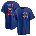 Davalo C.Cubs #6 Matt Shaw Player Royal Home Game Stitched Jerseys