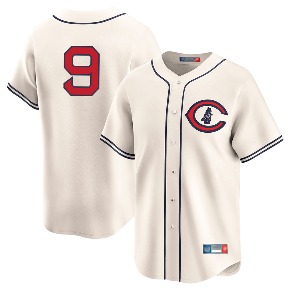 Davalo C.Cubs #9 Miguel Amaya Player Cream Field of Dreams Limited Home Game Stitched Jerseys
