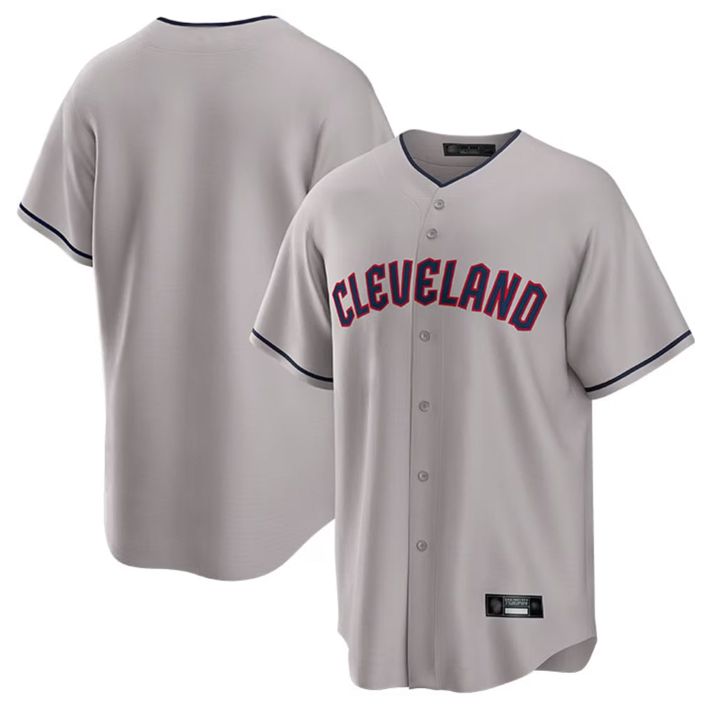 Davalo C.Guardians Gray Game Home Blank Player Stitched Jerseys