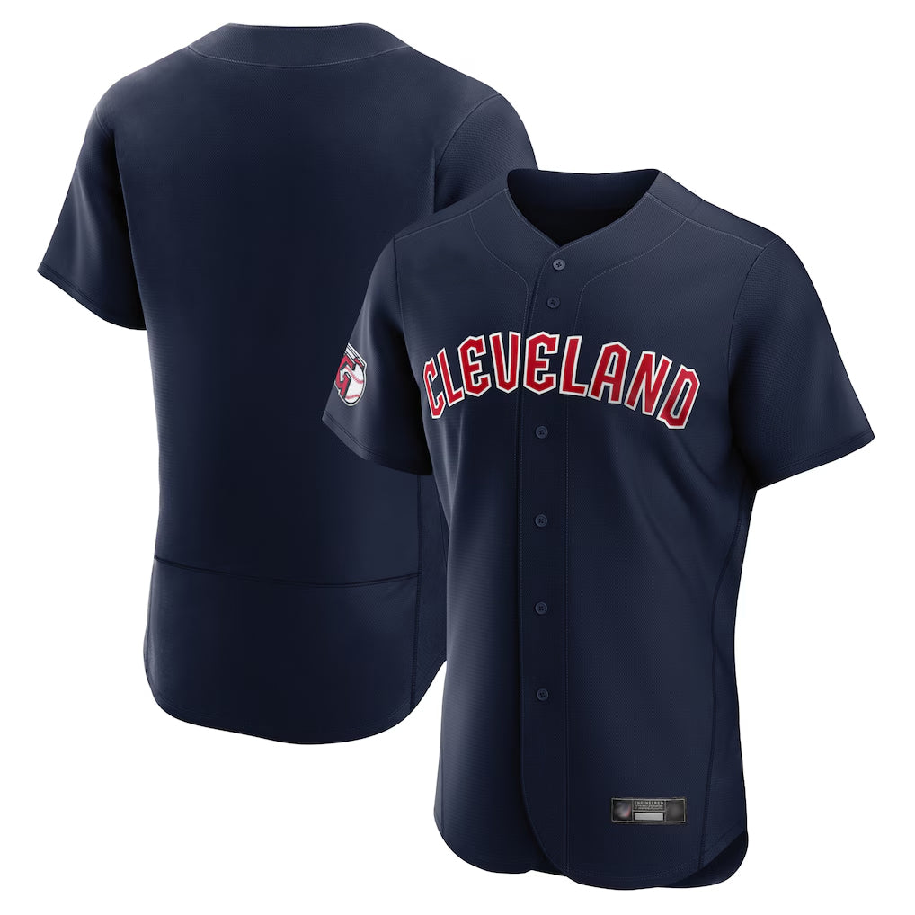 Davalo C.Guardians Navy Limited Elite Home Game Blank Player Stitched Jerseys