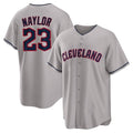Davalo C.Guardians #23 Bo Naylor Player Gray Game Home Stitched Jerseys