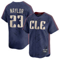 Davalo C.Guardians #23 Bo Naylor Player Navy City Connect Limited Home Stitched Jerseys