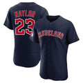 Davalo C.Guardians #23 Bo Naylor Player Navy Limited Elite Home Stitched Jerseys