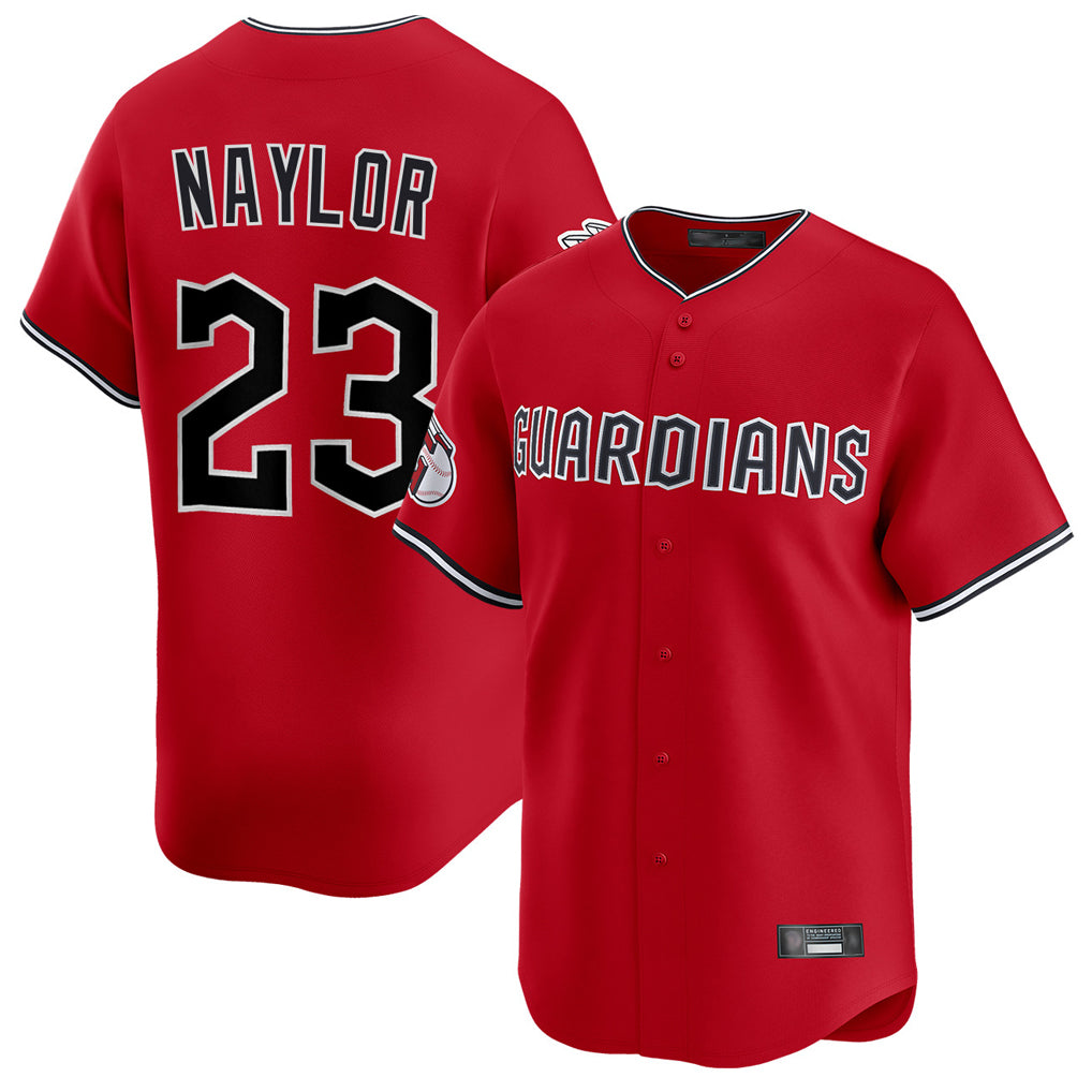 Davalo C.Guardians #23 Bo Naylor Player Red Limited Home Stitched Jerseys