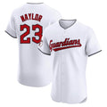 Davalo C.Guardians #23 Bo Naylor Player White Limited Elite Home Stitched Jerseys