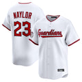 Davalo C.Guardians #23 Bo Naylor Player White Limited Home Game Stitched Jerseys