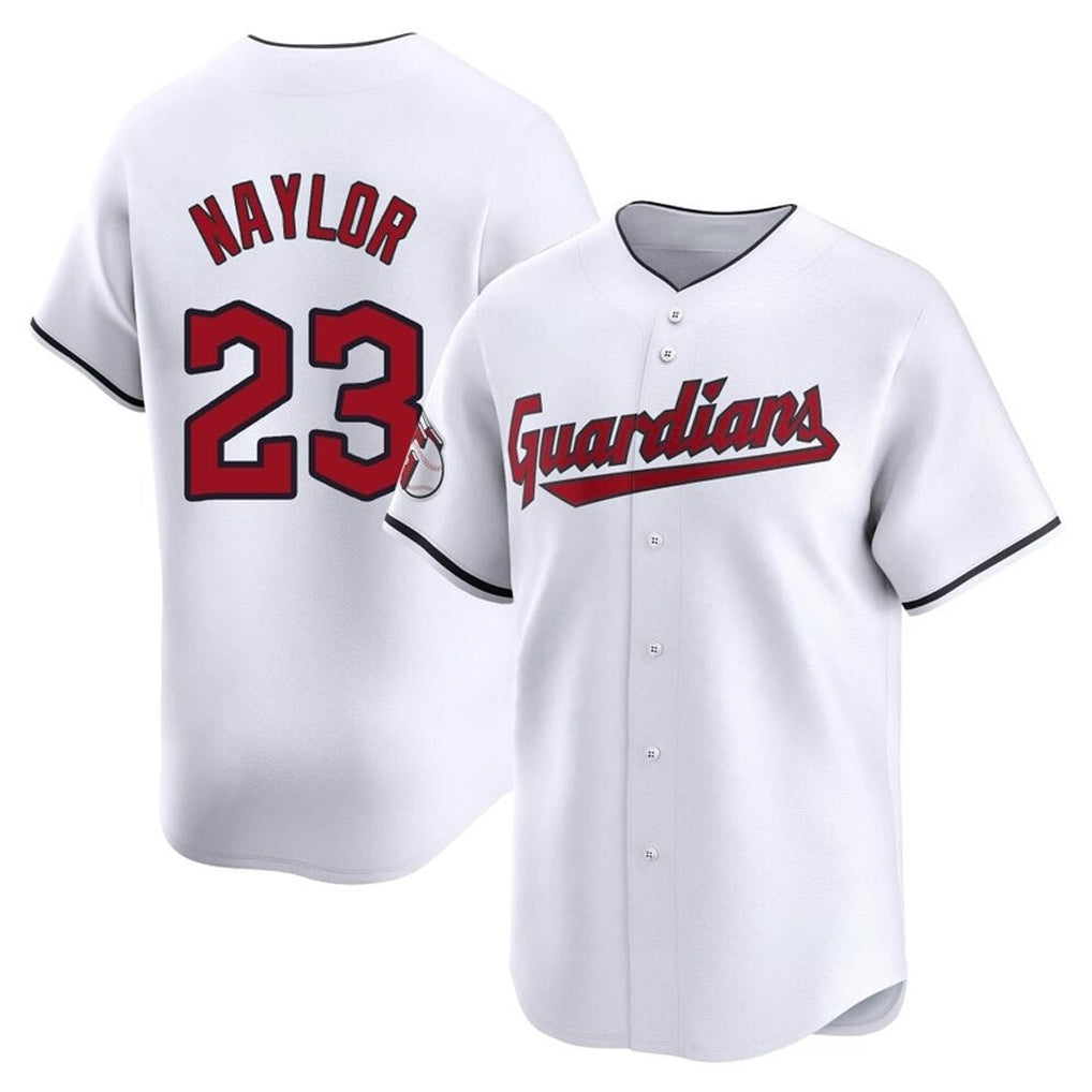 Davalo C.Guardians #23 Bo Naylor Player White Limited Home Stitched Jerseys