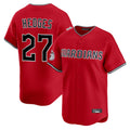 Davalo C.Guardians #27 Austin Hedges Player Red Limited Home Stitched Jerseys
