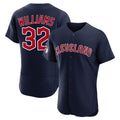 Davalo C.Guardians #32 Gavin Williams Player Navy Limited Elite Home Stitched Jerseys
