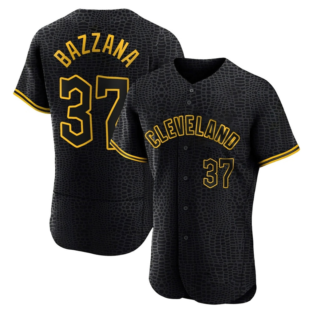 Davalo C.Guardians #37 Travis Bazzana Player Black Snake Skin City Limited Elite Home Stitched Jerseys